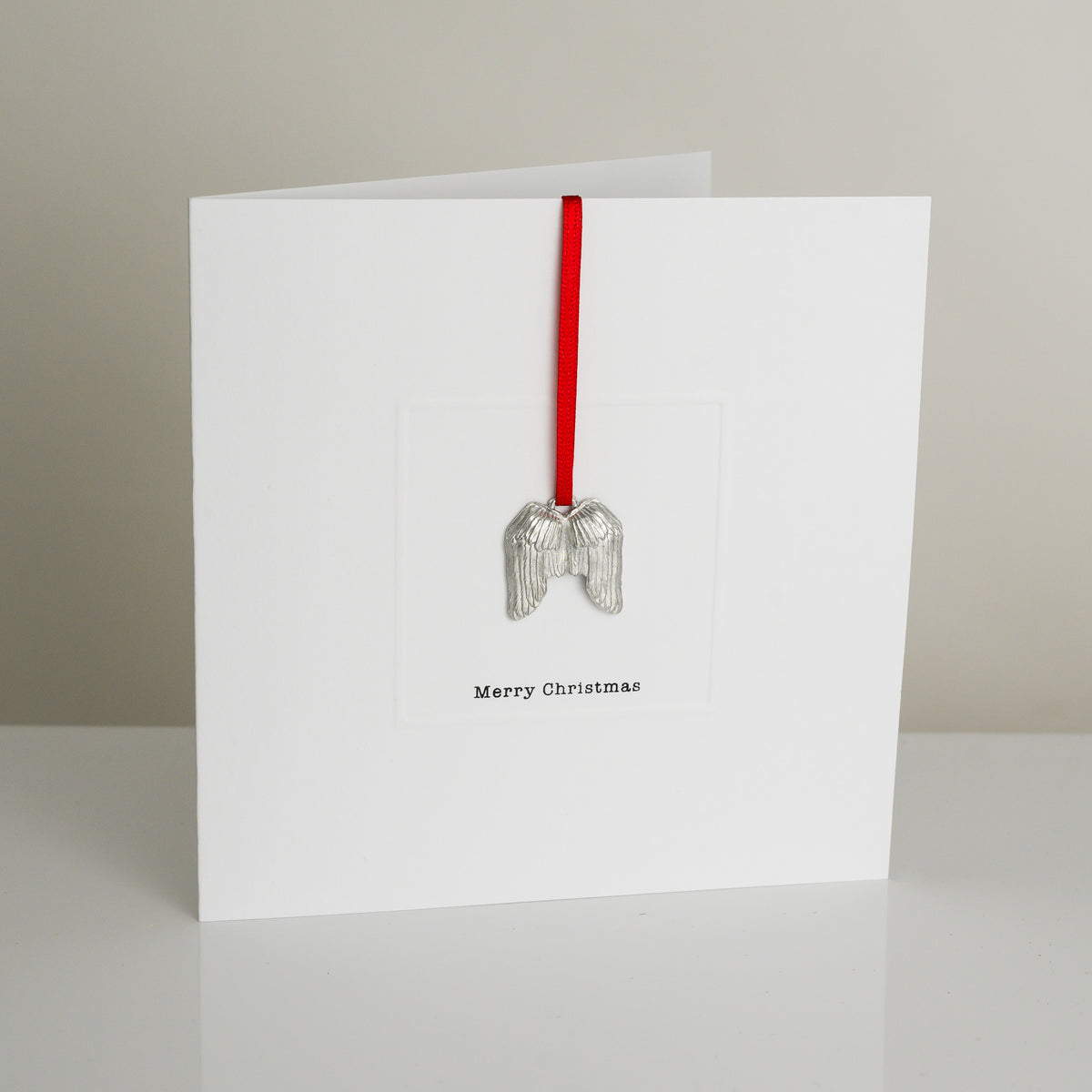 Angel Wings Christmas Card