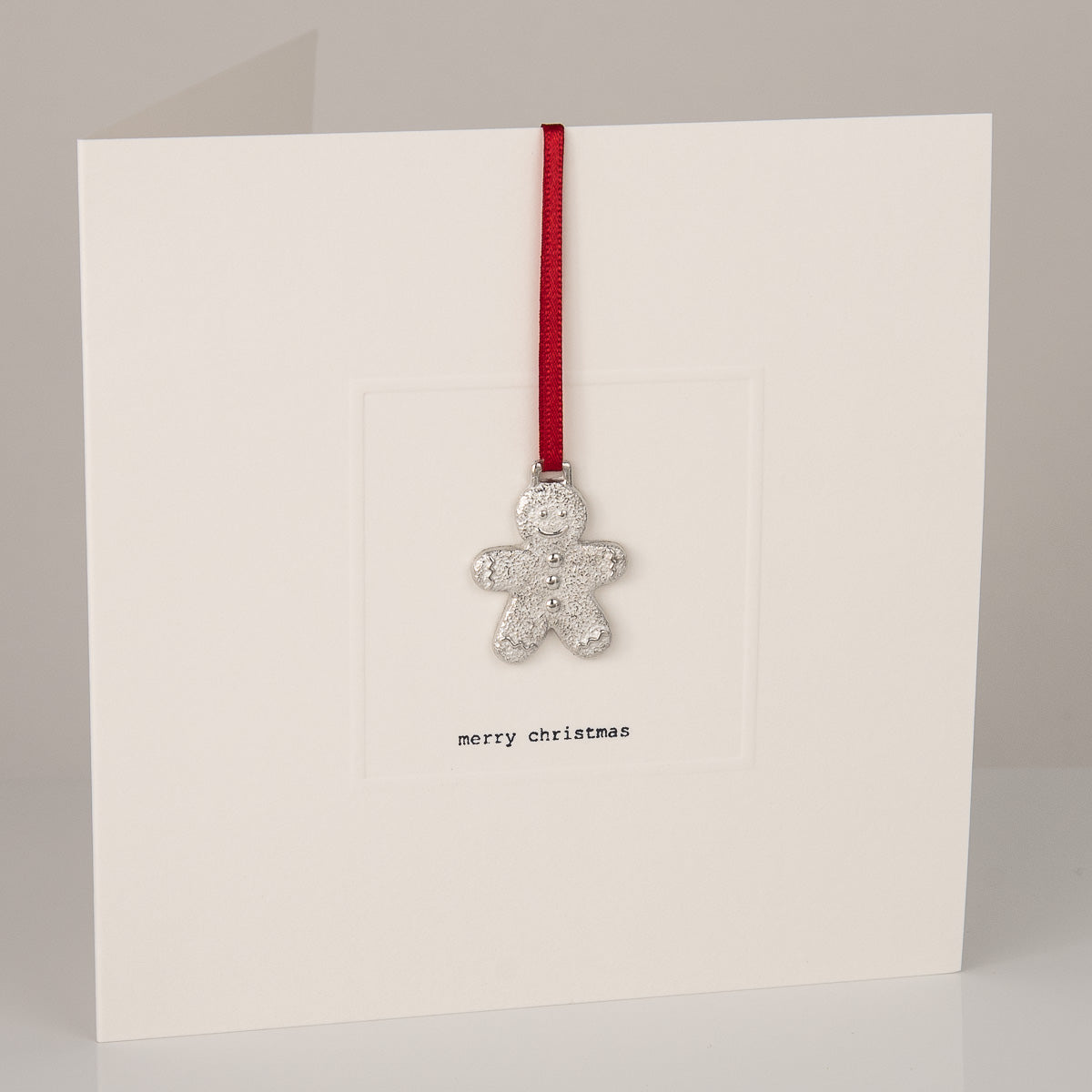 Gingerbread Man Christmas Card