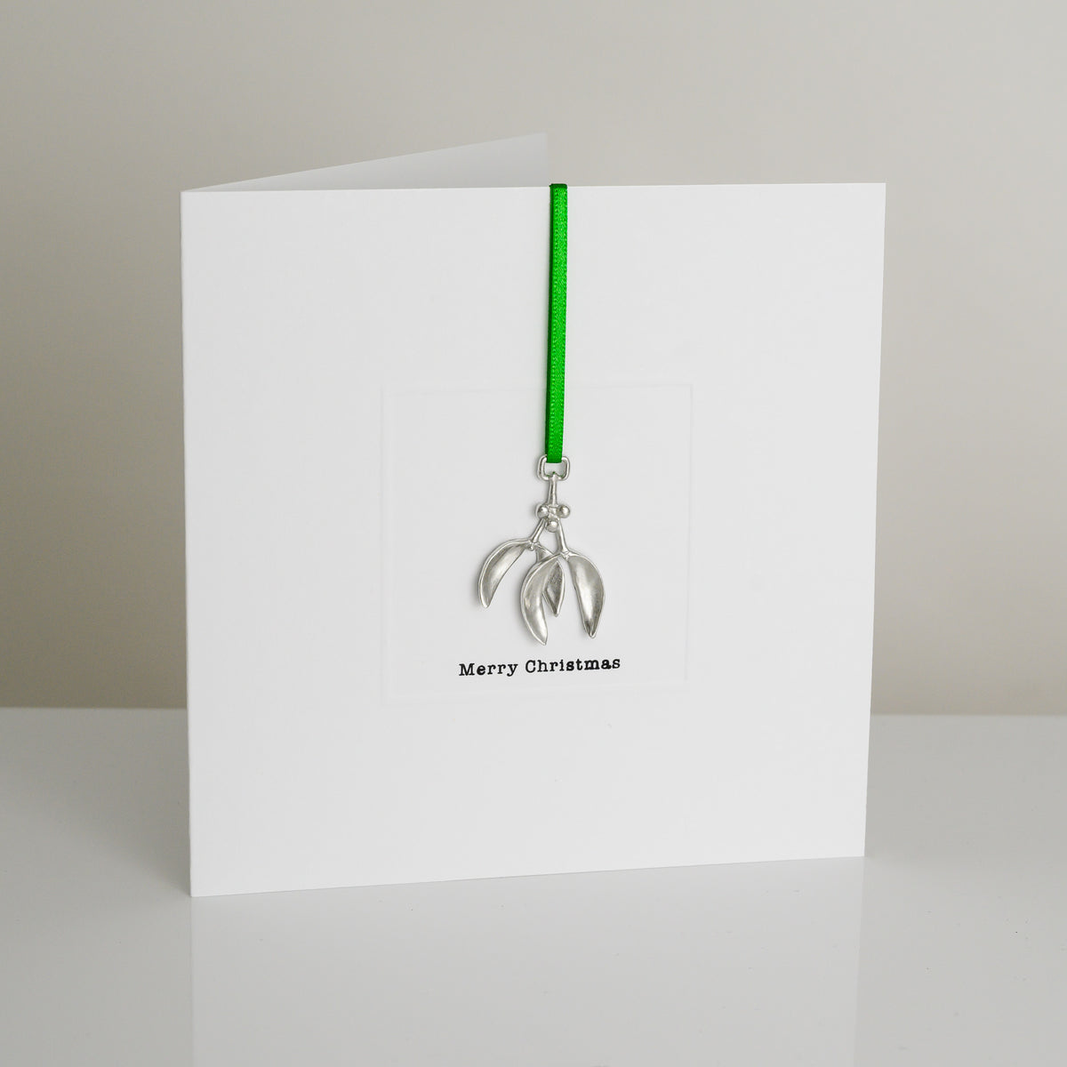 Mistletoe Christmas Card