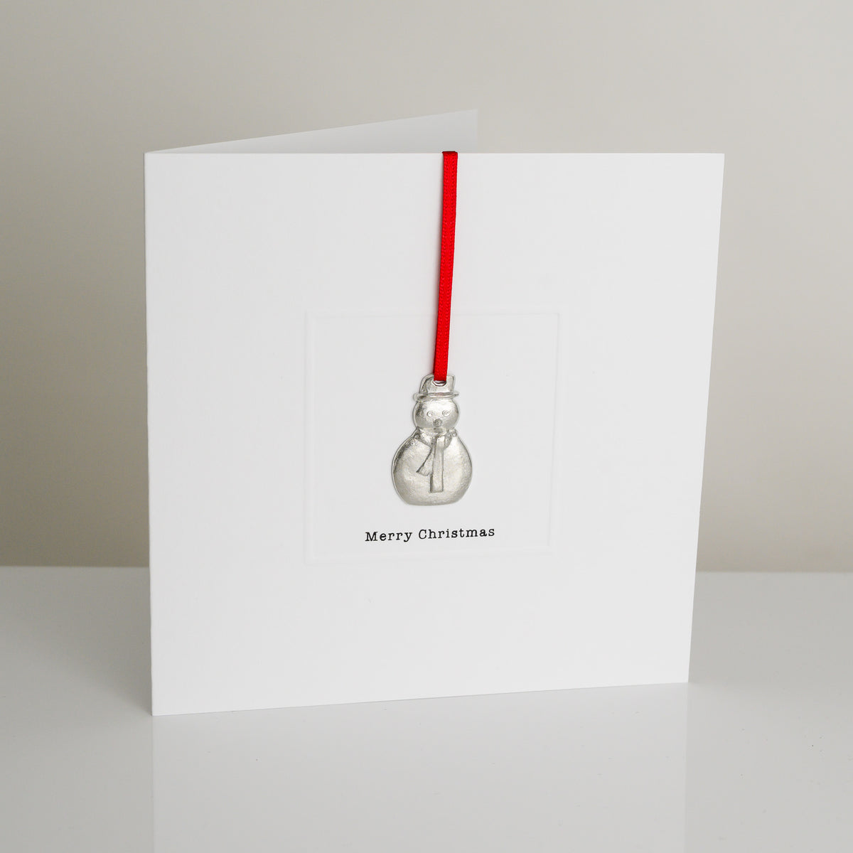 Snowman Christmas Card