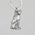 Moon Gazing Hare Key Ring