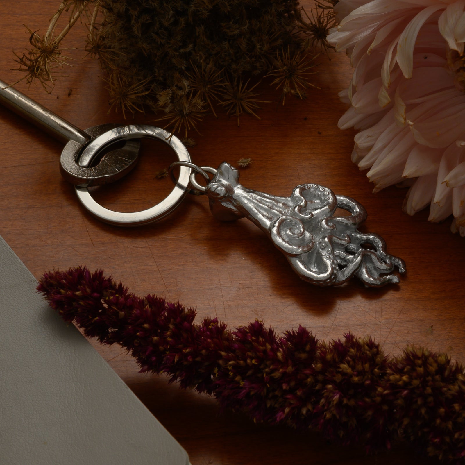 Octopus Key Ring