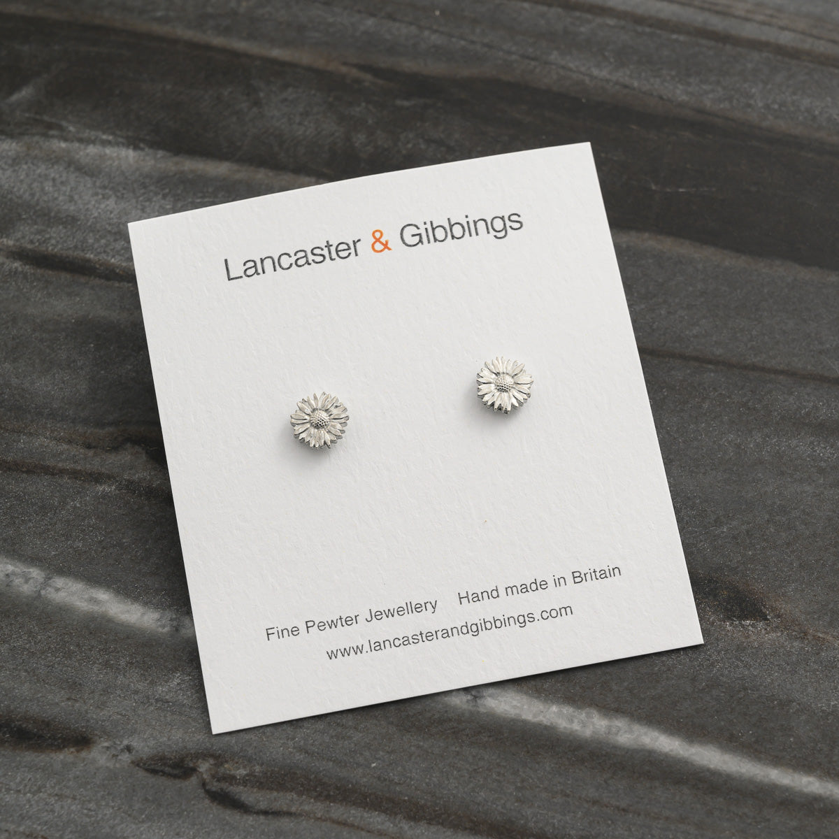 Pewter stud earrings shop