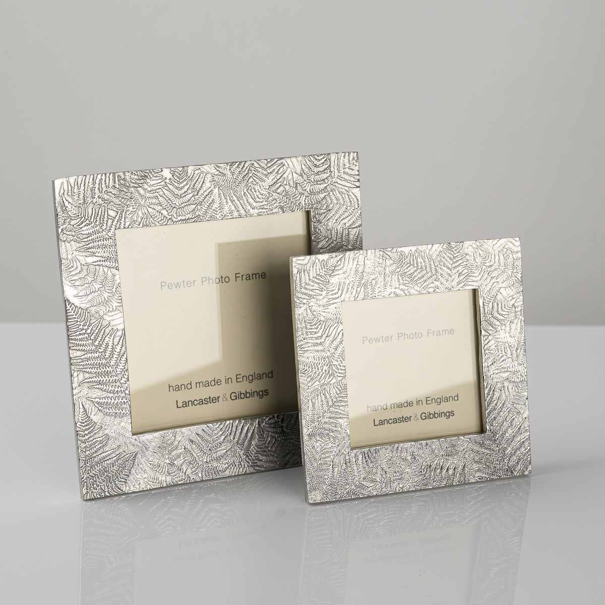 Mini Group Frame Pewter Mini Photo Frames - Lancaster and Gibbings