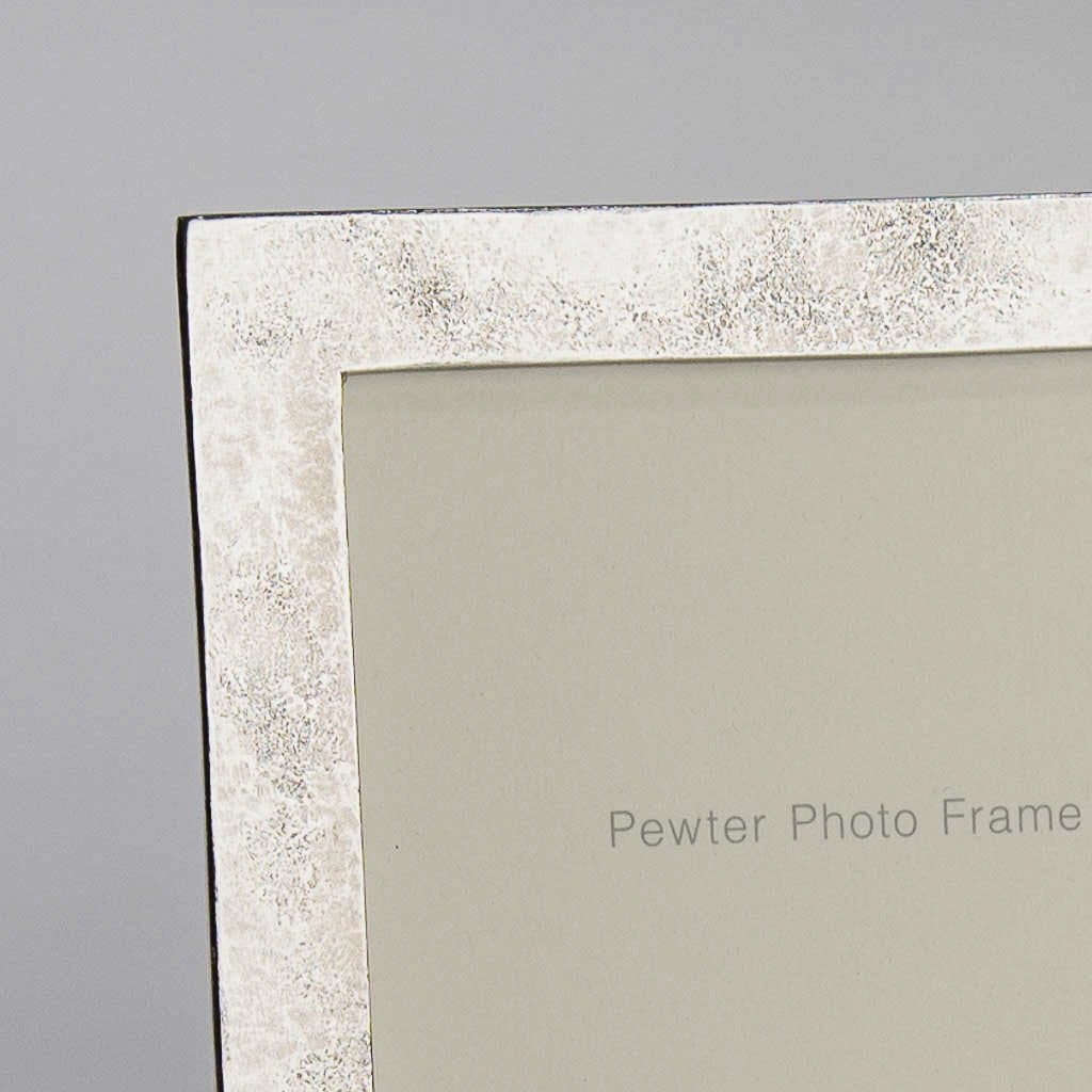 縁　フォトカ Sandstone No1 Pewter Photo Frame - Lancaster and Gibbings