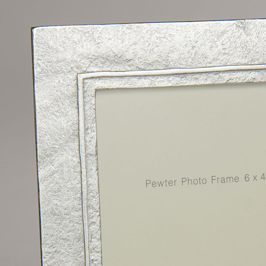 Raised Line Pewter Photo Frame - Lancaster and Gibbings