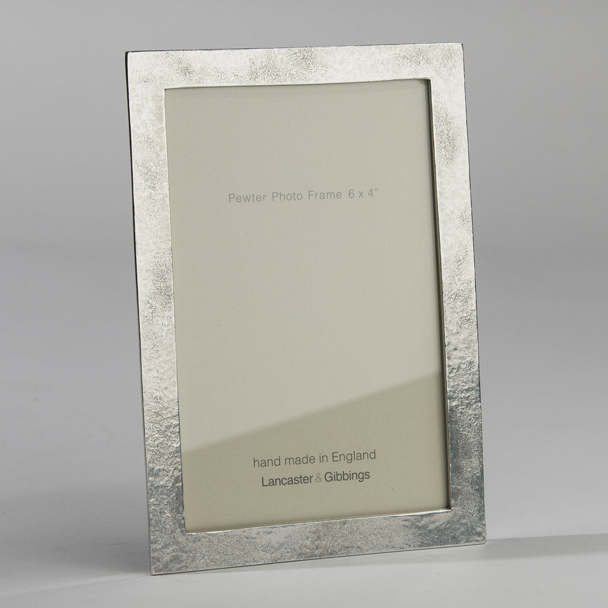 Sandstone No1 Pewter Photo Frame - Lancaster and Gibbings