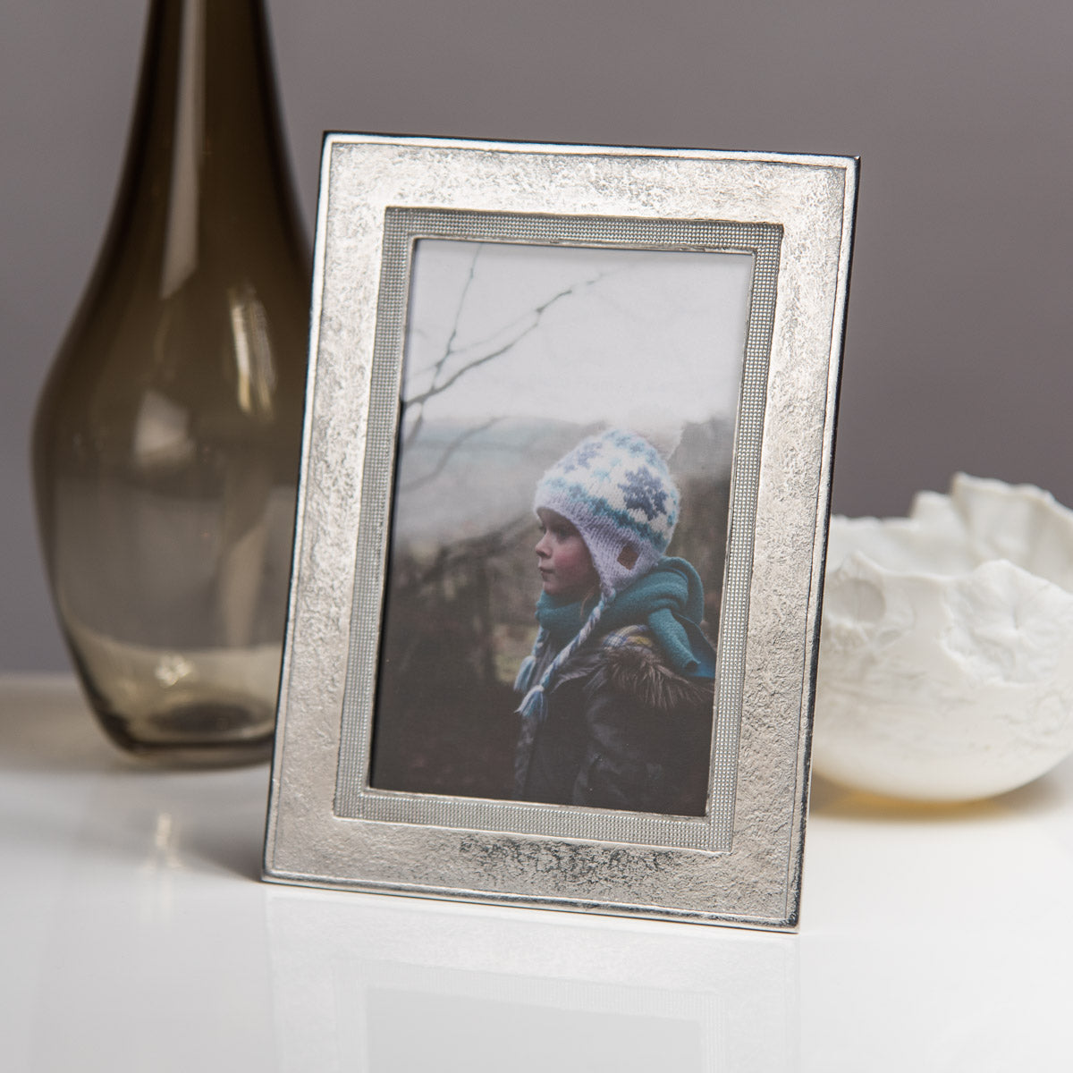 LANCASTER ＆ GIBBINGS BANTHAM M Bantham Pewter Photo Frame - Lancaster and Gibbings